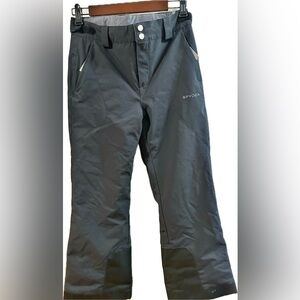 Spyder Girls Black Snow Pants